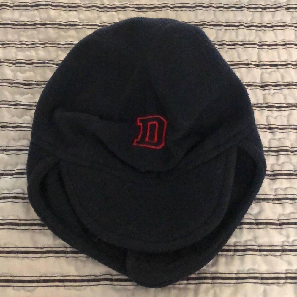 Letter D Fleece Hat